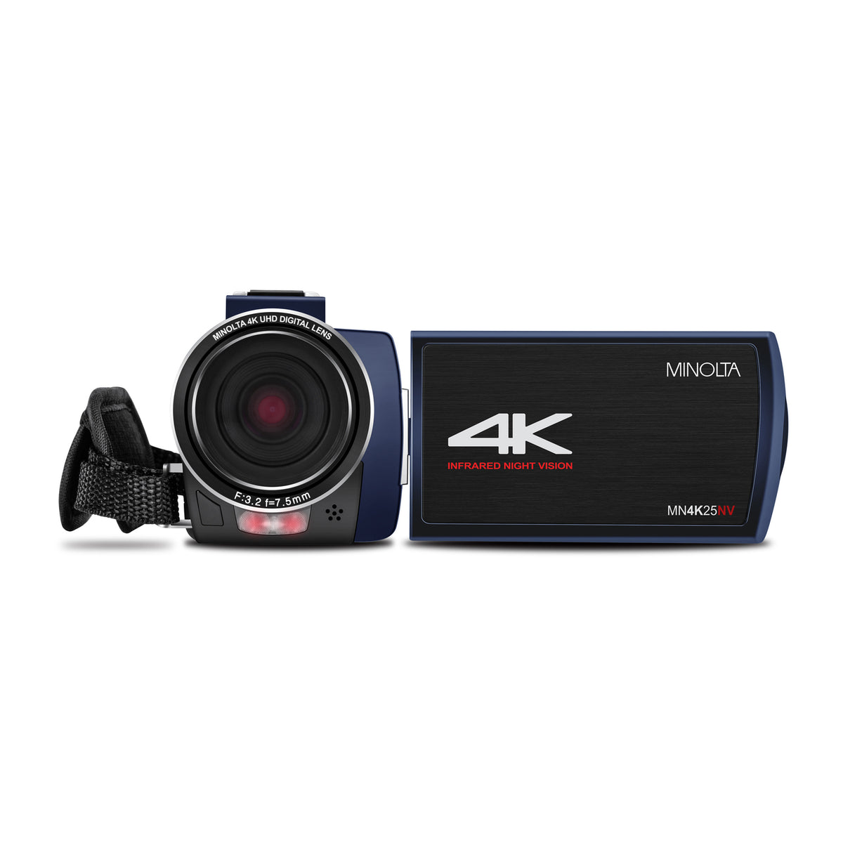 Minolta 4K-Ultra-HD IR Night Vision Camcorder - 6