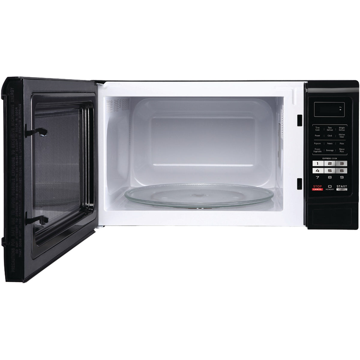 Magic Chef 1.6 Cubic-Foot Countertop Microwave — White - 4