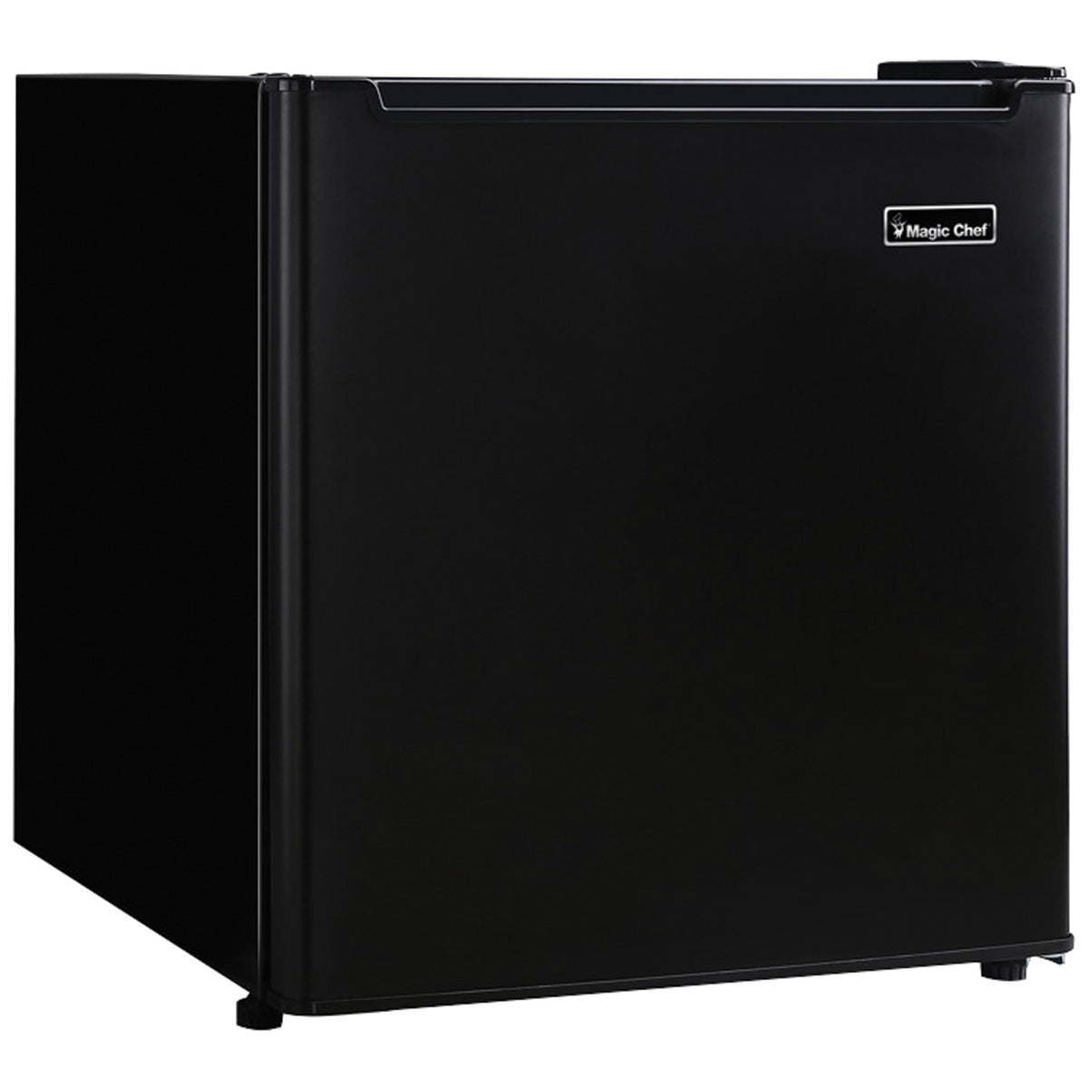 Magic Chef 1.7 Cubic-ft Manual Defrost Refrigerator (Black) - 4