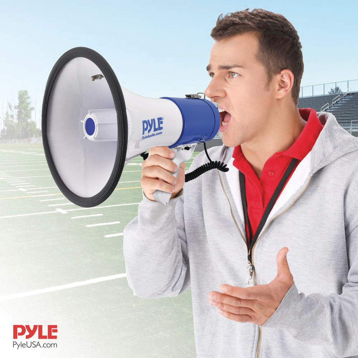 Pyle 50-Watt Professional Piezo Dynamic Megaphone - 7