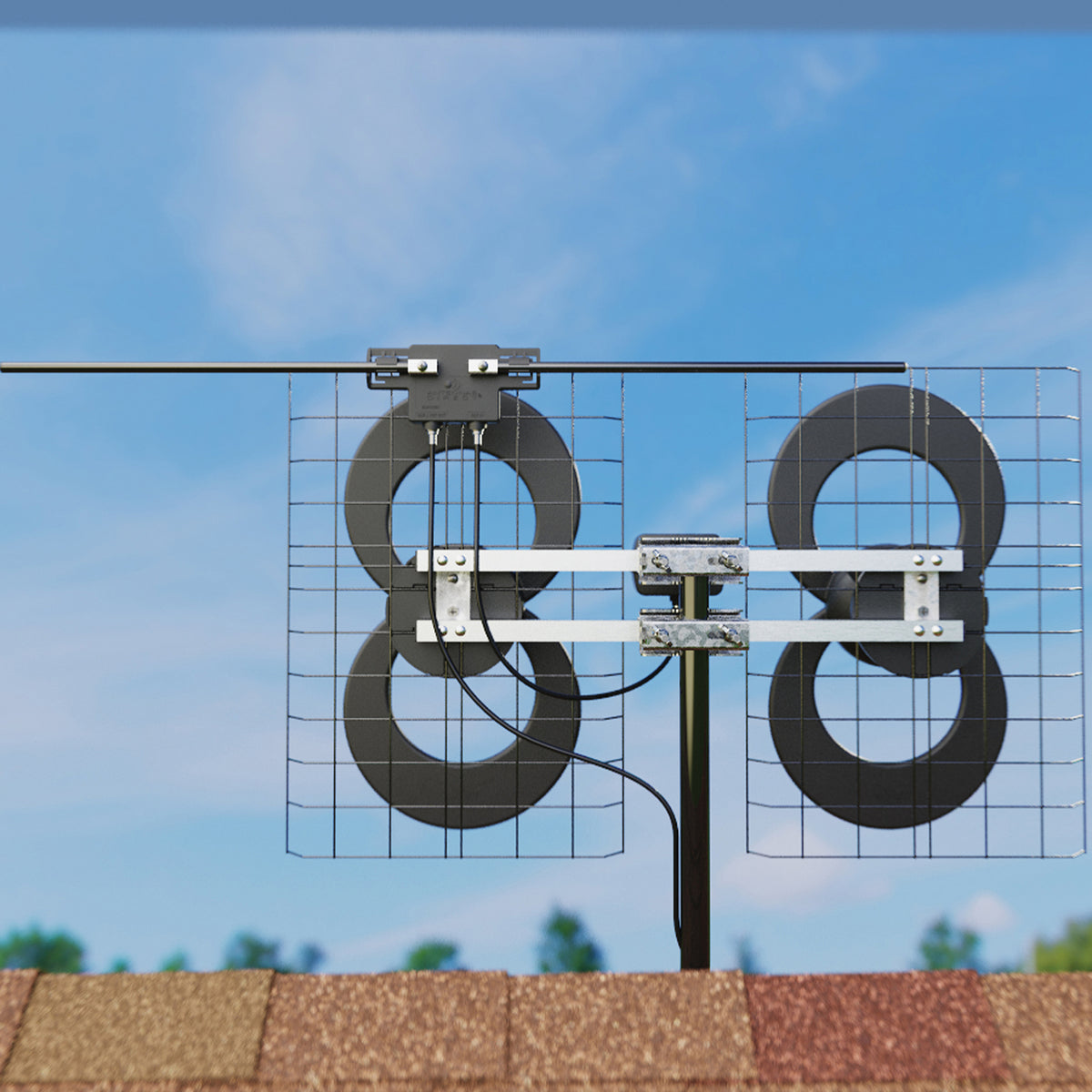 Antennas Direct ClearStream 4V Indoor Outdoor TV Antenna - 3