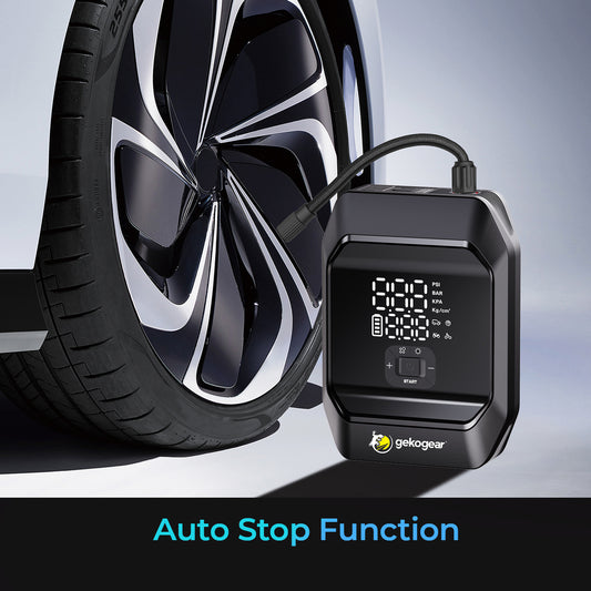 GekoGear AirFlux 300 AirFlux 300 Portable Air Pump and 1,000-Peak-Amp Jump