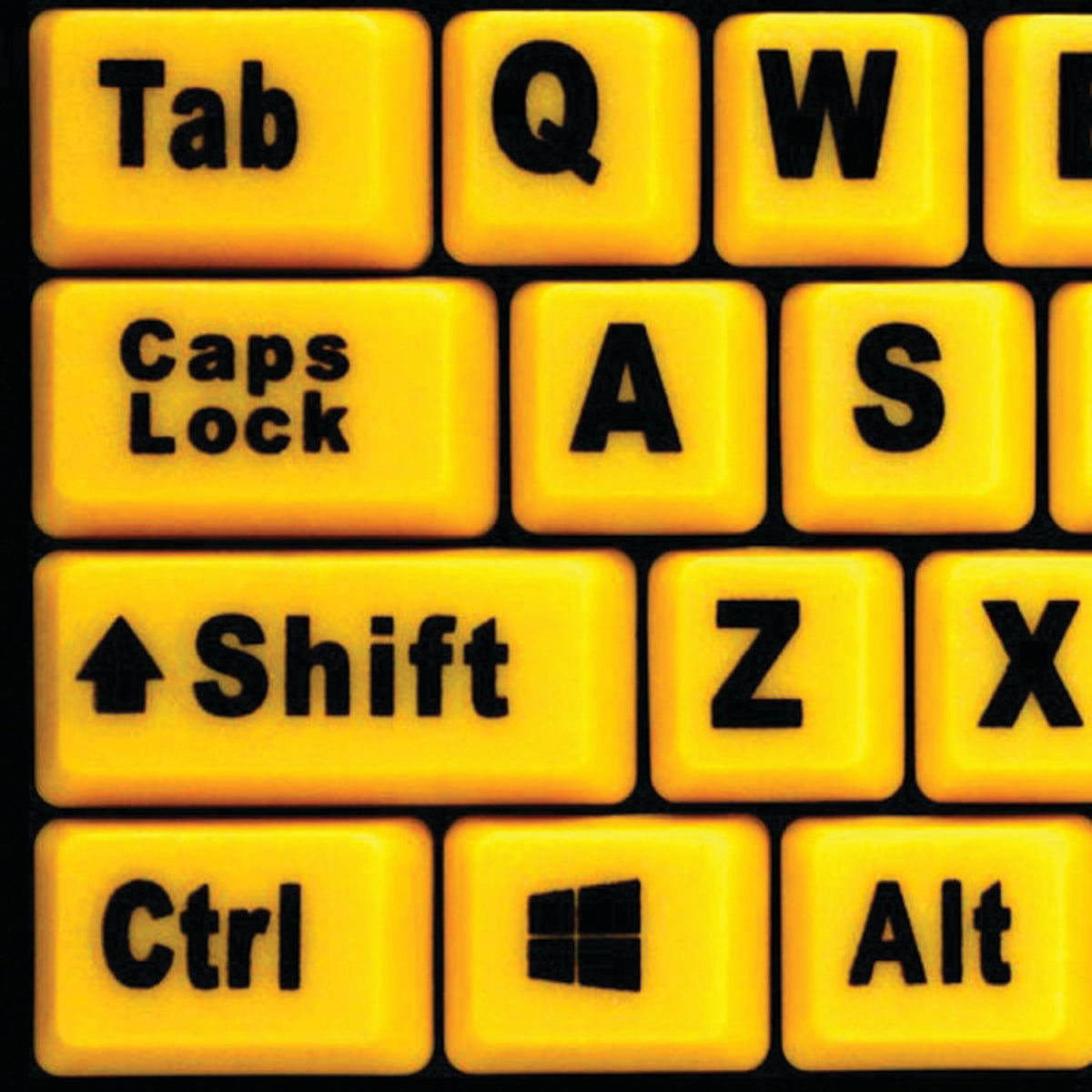 Adesso EasyTouch 132 Luminous Large-Print Desktop Keyboard - 2
