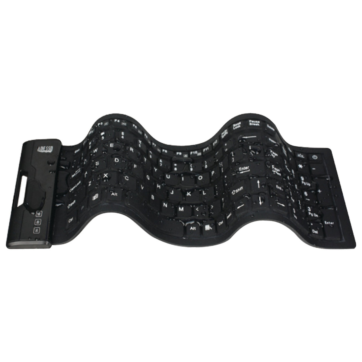 Adesso SlimTouch 222 Wired Antimicrobial Waterproof Flex Computer - 2