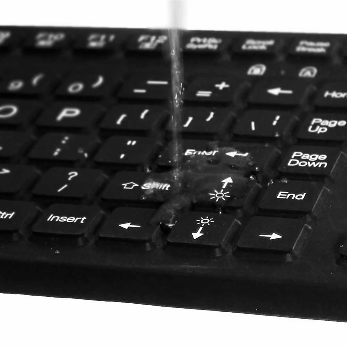 Adesso Wired USB Antimicrobial Waterproof Silicone Touchpad Computer - 2