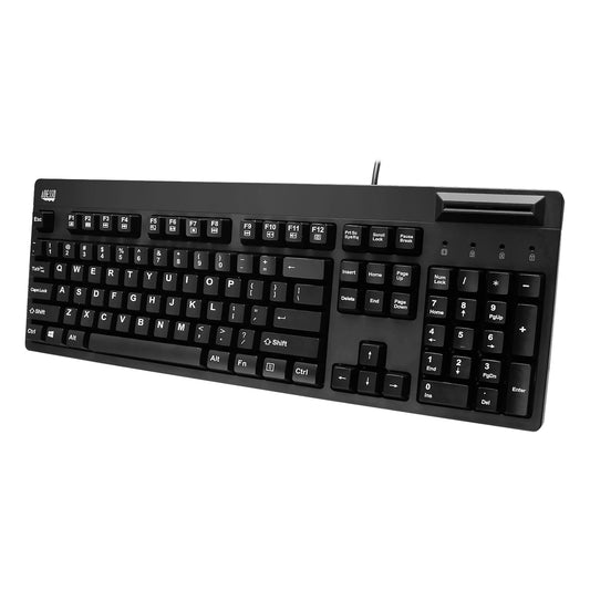 Adesso Wired USB Antimicrobial Desktop Keyboard