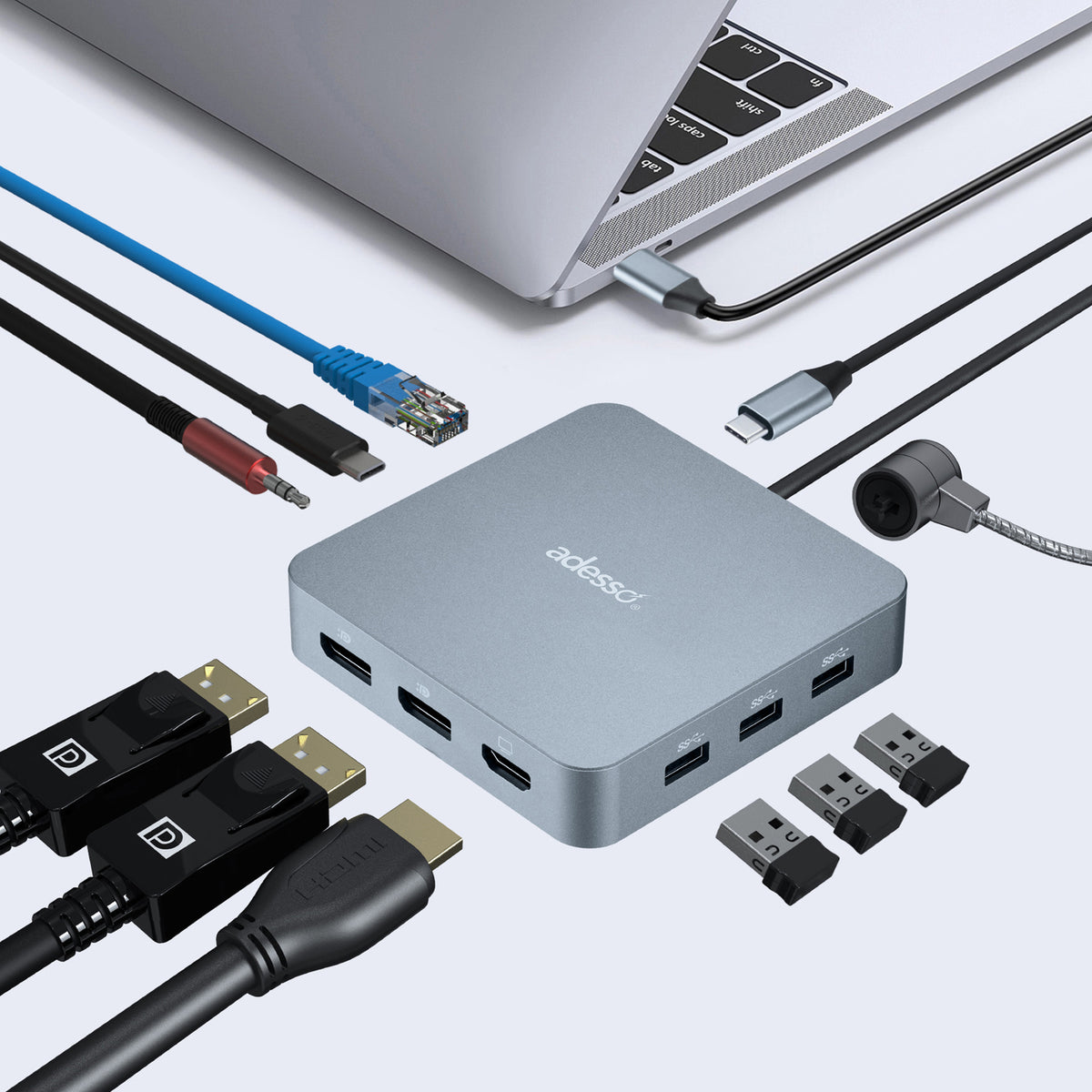 Adesso 11-in-1 Docking Station
