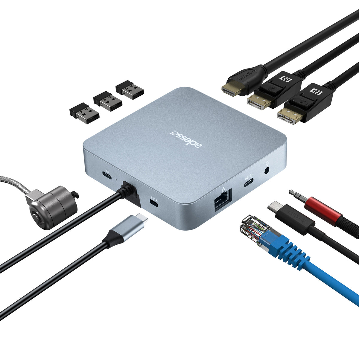 Adesso 11-in-1 Docking Station - 4