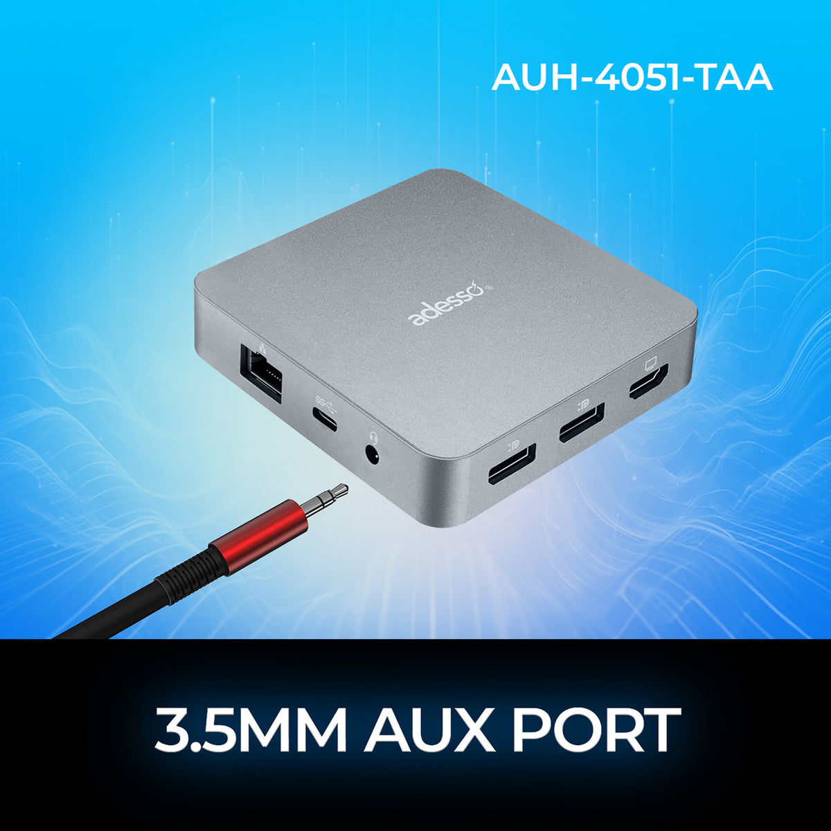 Adesso 11-in-1 Docking Station - 9