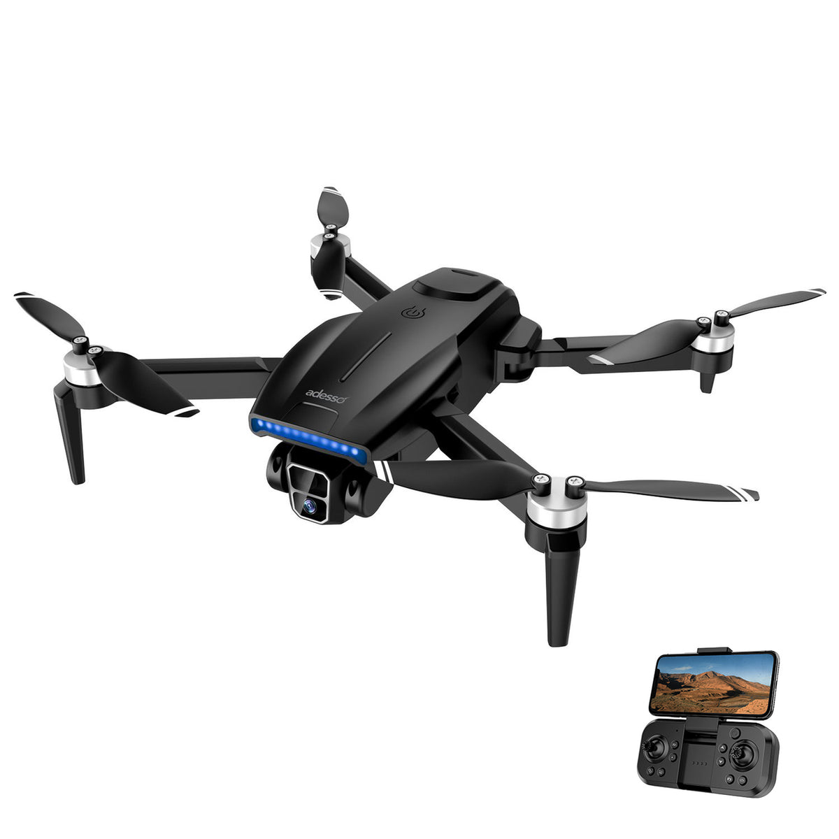 Adesso CyberDrone X2 CyberDrone X2 1080p Drone - 16
