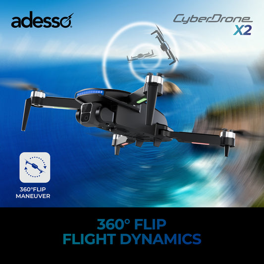 Adesso CyberDrone X2 CyberDrone X2 1080p Drone