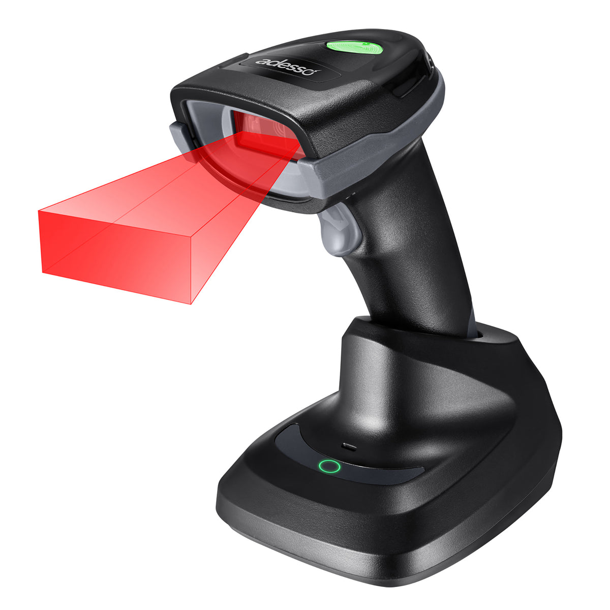 Adesso NuScan 3000 Bluetooth/2.4-GHz/USB-Wired 2D Handheld Barcode Scanner