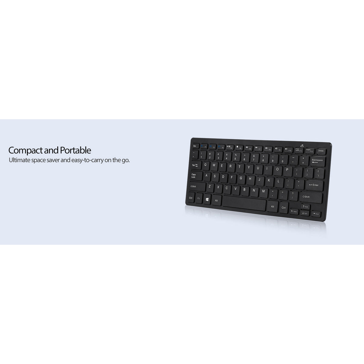 Adesso Bluetooth SlimTouch Computer Keyboard - 2