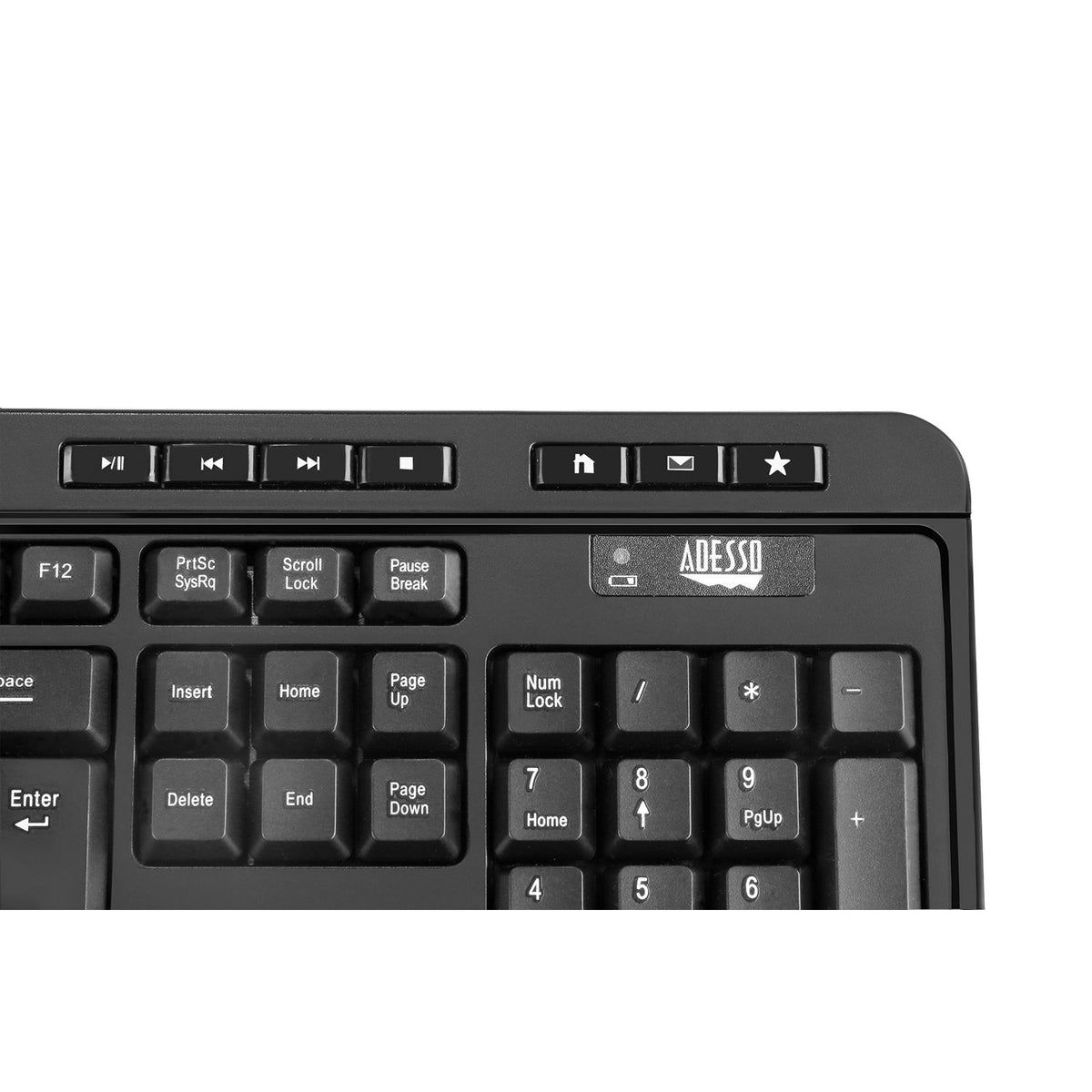 Adesso EasyTouch Antimicrobial Wireless Desktop Keyboard and Mouse - 4