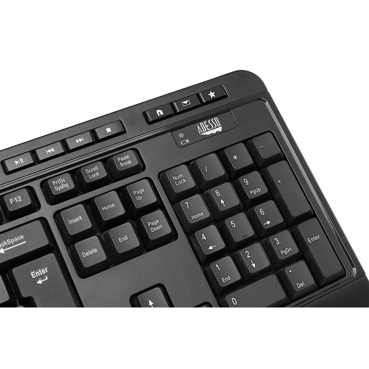 Adesso EasyTouch Antimicrobial Wireless Desktop Keyboard and Mouse - 7