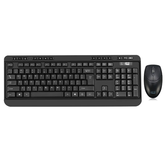 Adesso EasyTouch Antimicrobial Wireless Desktop Keyboard and Mouse