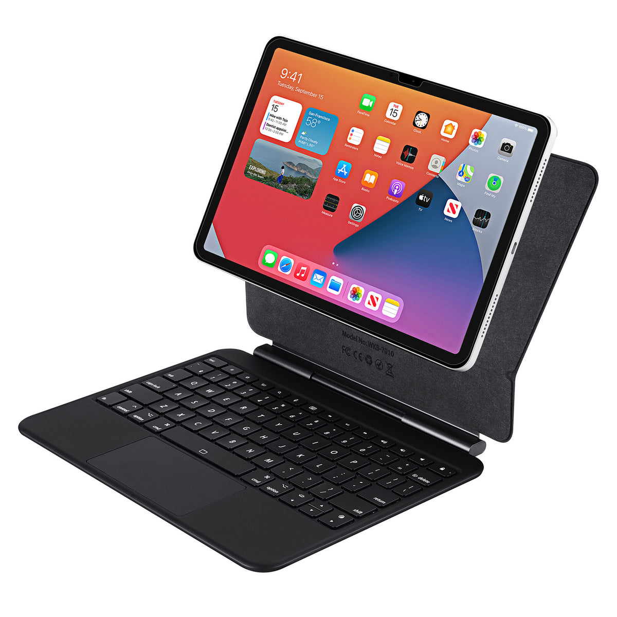 Adesso EasyTouch Folio 7010 Bluetooth Keyboard for iPad Pro 11 In. and - 11