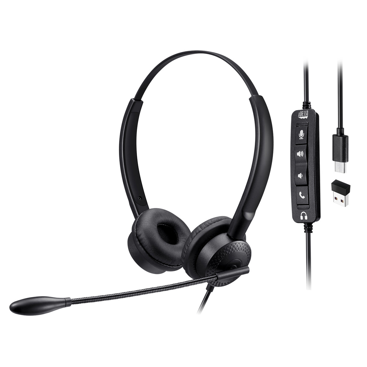 Adesso Xtream P4T-TAA Push-to-Talk Headset