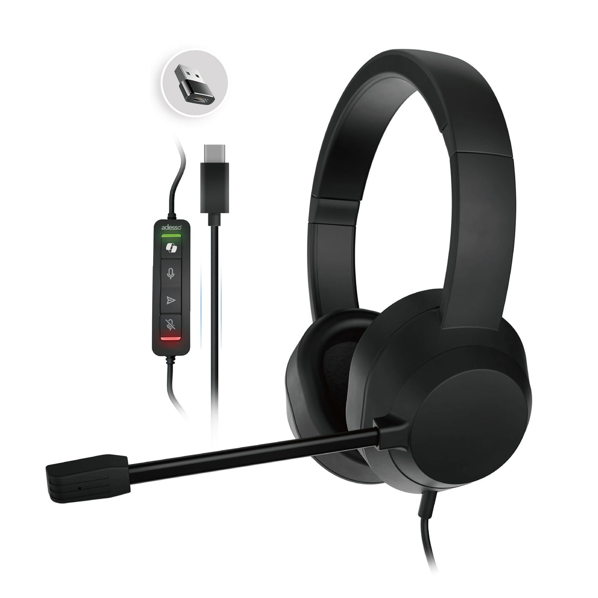 Adesso Xtream P7 Ai Copilot Headset with Microphone - 2