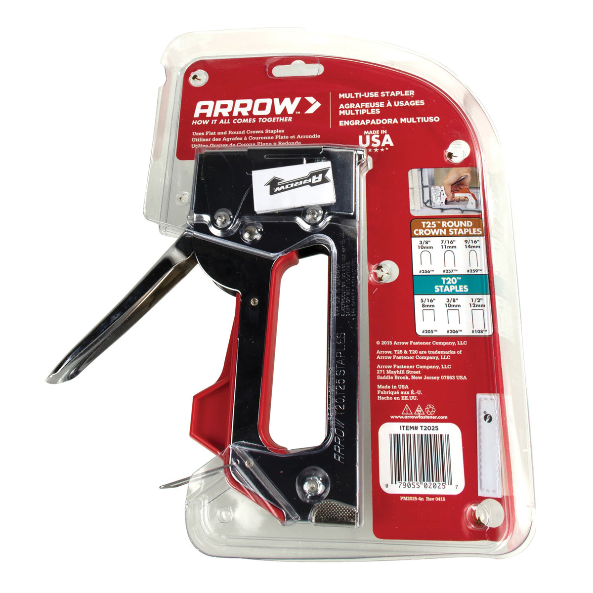 Arrow Dual-Purpose Staple Gun & Wire Tacker - 11