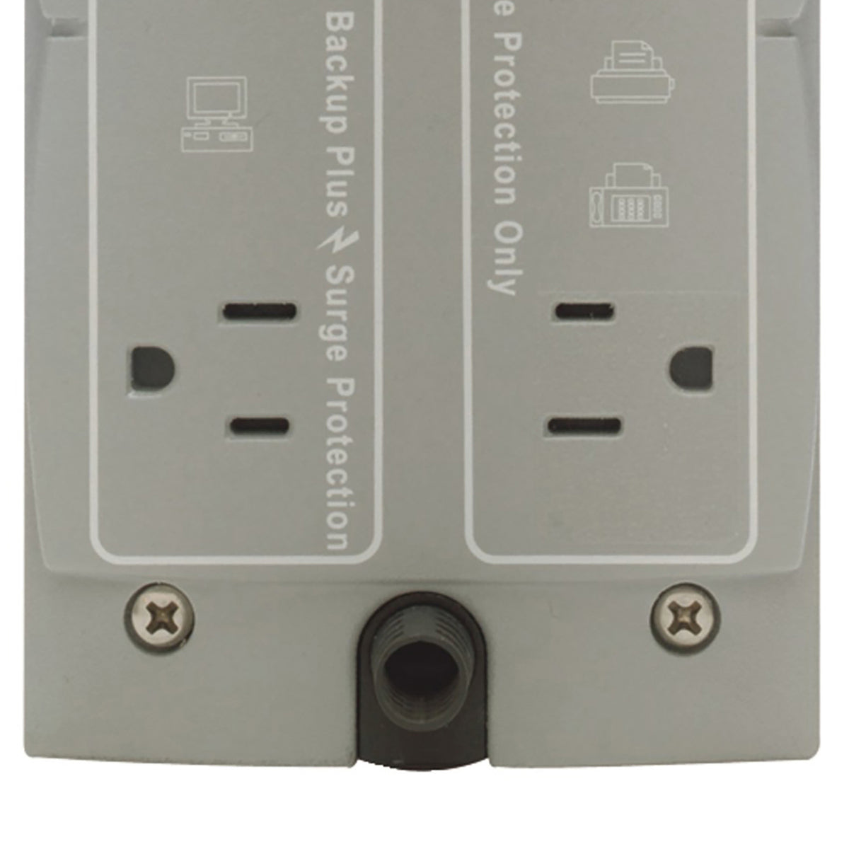 Apc 6-AC Outlet and RJ11/Telco 350-VA/210-Watt Back-UPS Cs Tower — Beige - 5