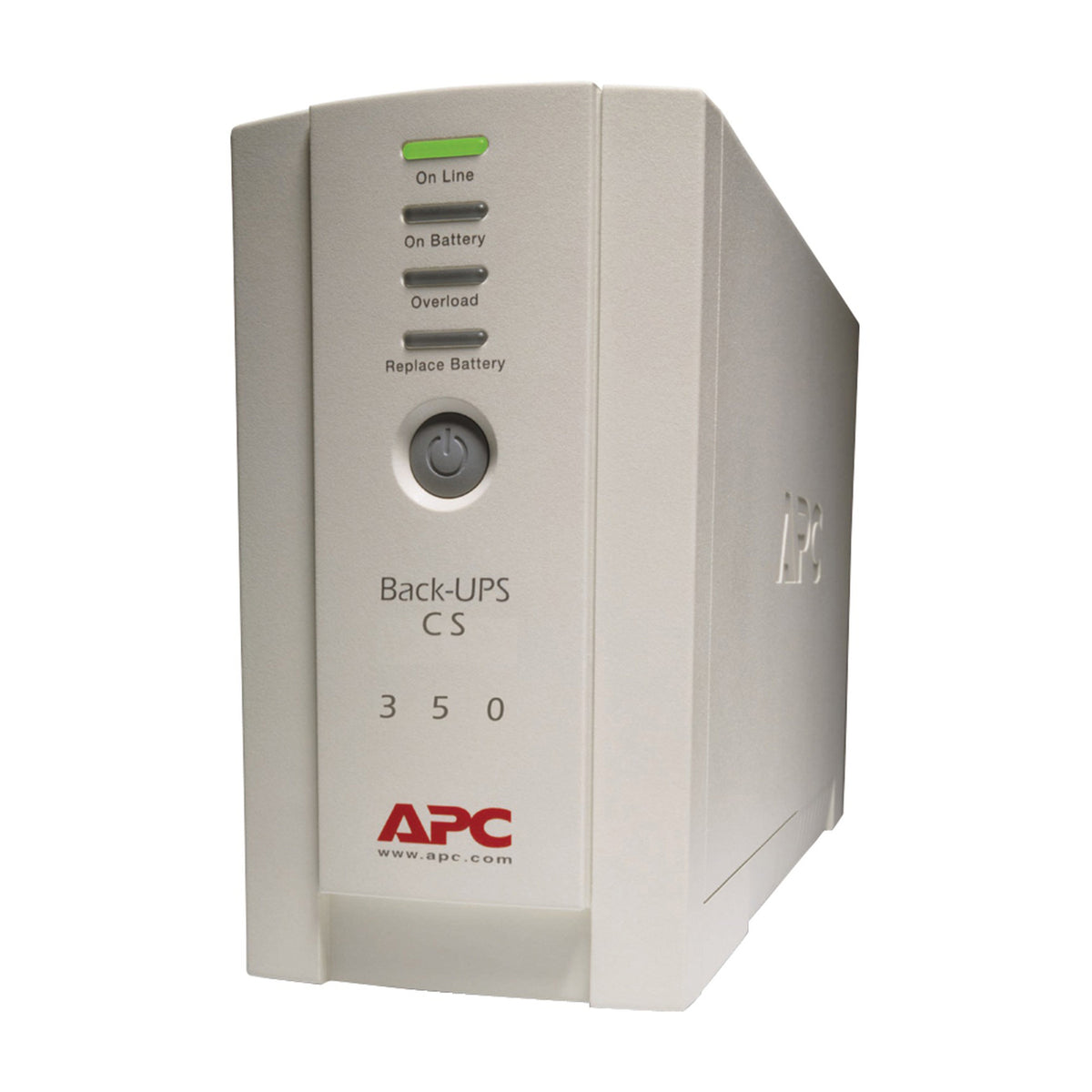 Apc 6-AC Outlet and RJ11/Telco 350-VA/210-Watt Back-UPS Cs Tower — Beige