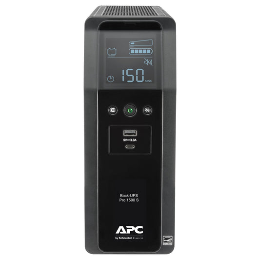 Apc 10-AC Outlet and 2-USB 1,500-VA/900-Watt Back-Ups Pro Tower