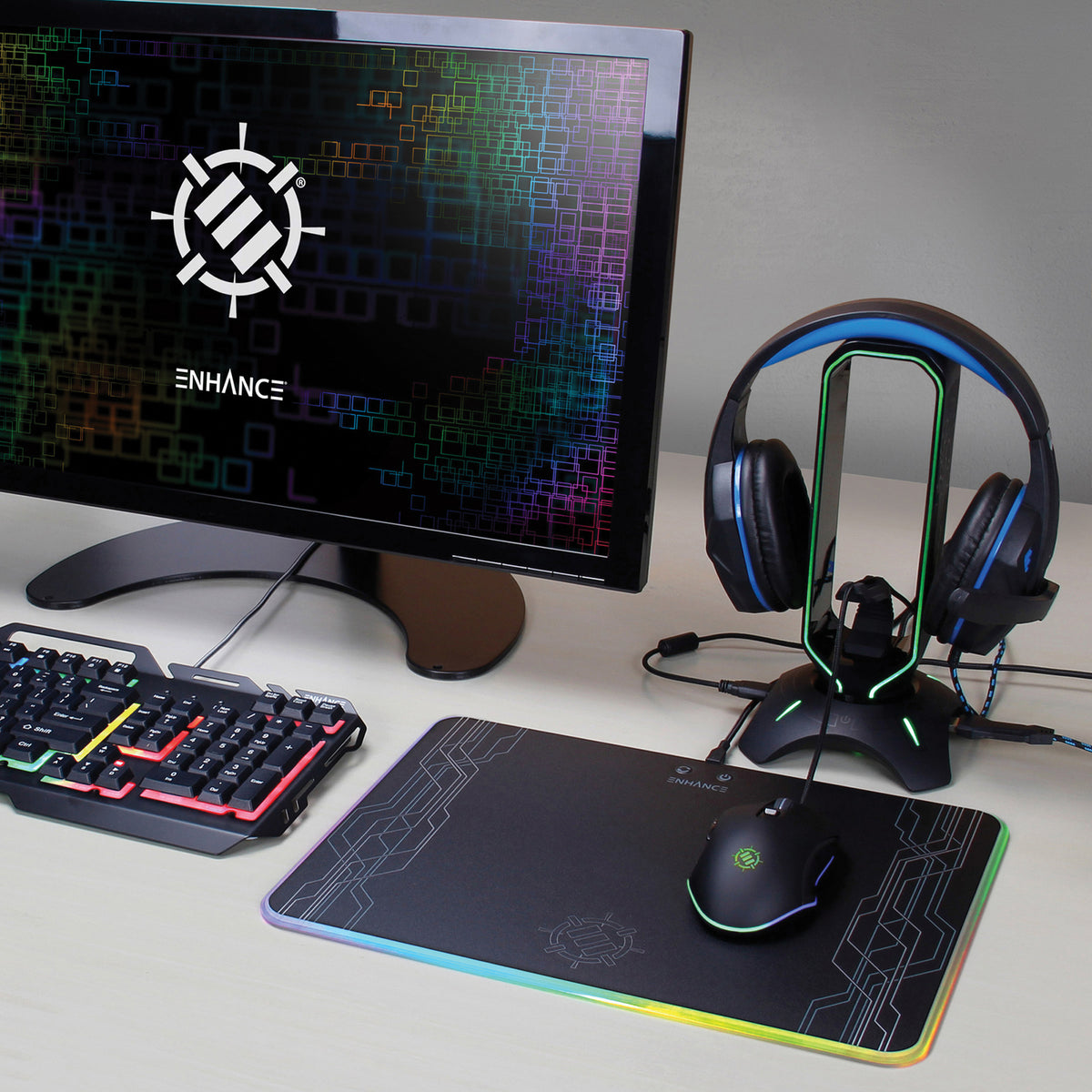 Enhance Gaming Headset Stand - 7