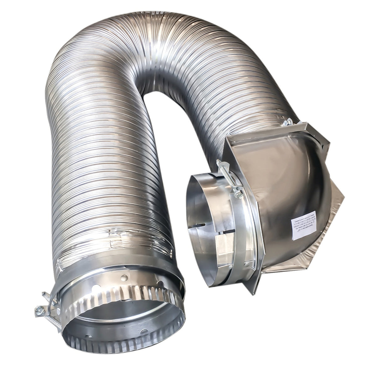 Builder's Best 4" X 8ft Ul Transition-Duct Single-Elbow Kit - 4