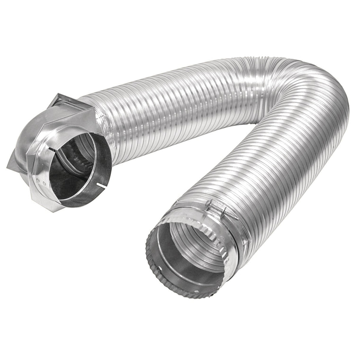 Builder's Best 4" X 8ft Ul Transition-Duct Single-Elbow Kit - 5