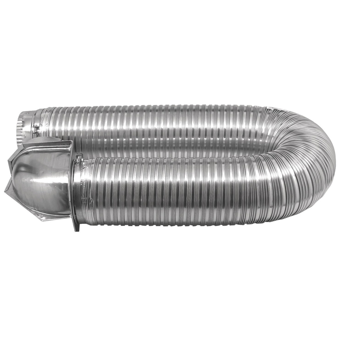 Builder's Best 4" X 8ft Ul Transition-Duct Single-Elbow Kit - 6