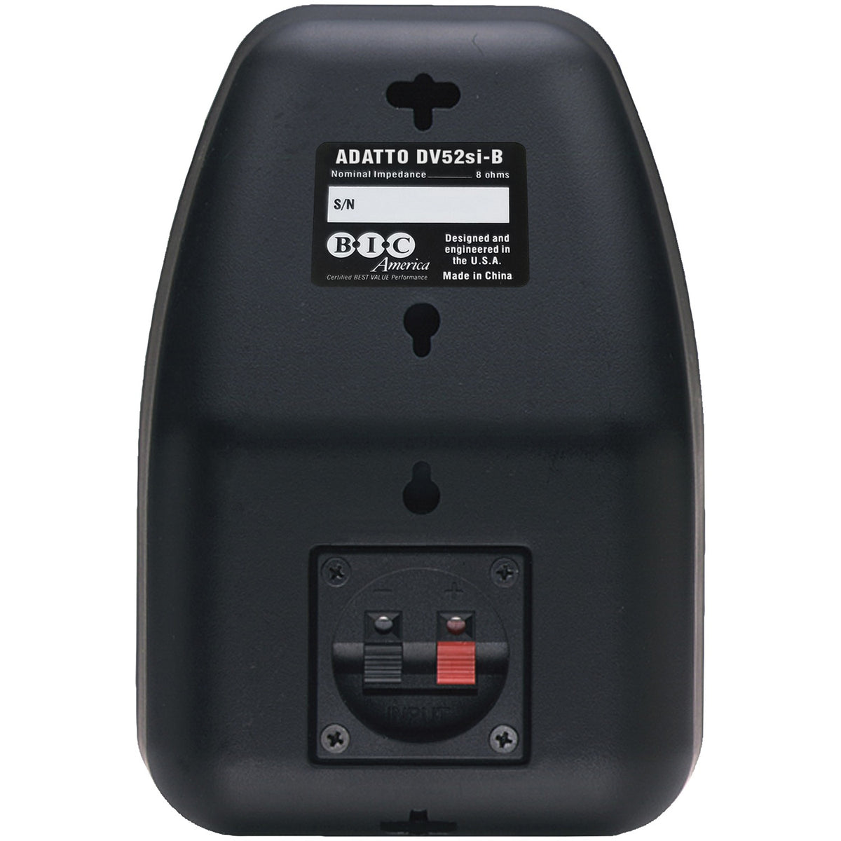 Bic America Adatto DV52si Indoor/Outdoor Weather-Resistant 125-Watt - 4