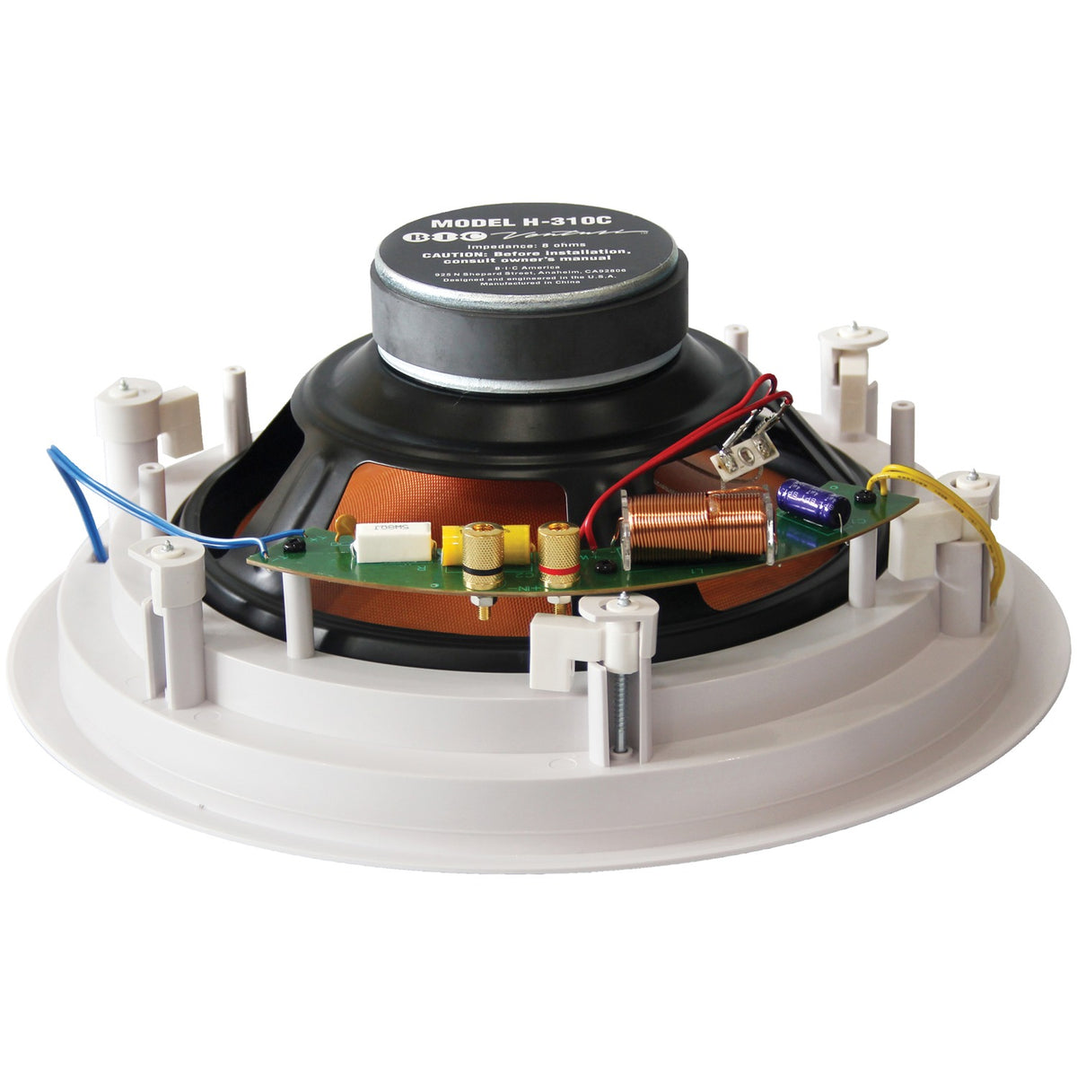 Bic America 10-In. 250-Watt Acoustech H310C 10-In. 3-Way In-Ceiling - 4