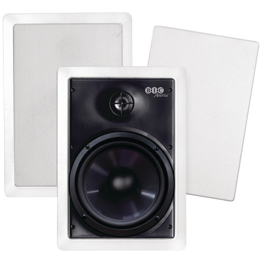 Bic America 6.5-In. 150-Watt Muro 2-Way Outdoor In-Wall Speaker Pair