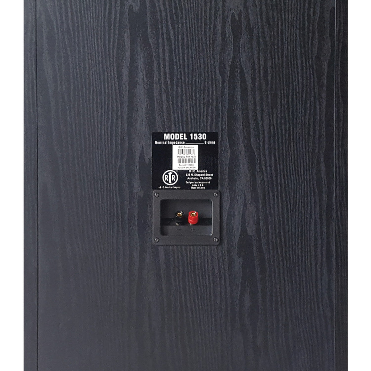 Bic America RtR Series RtR 1530 15-In. Indoor 3-Way Tower Speaker - 4