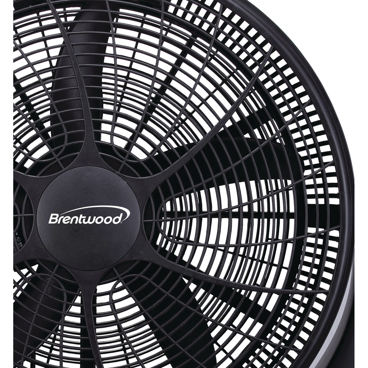 Brentwood 20-In. Portable High-Velocity Air-Circulator Floor Fan - 3