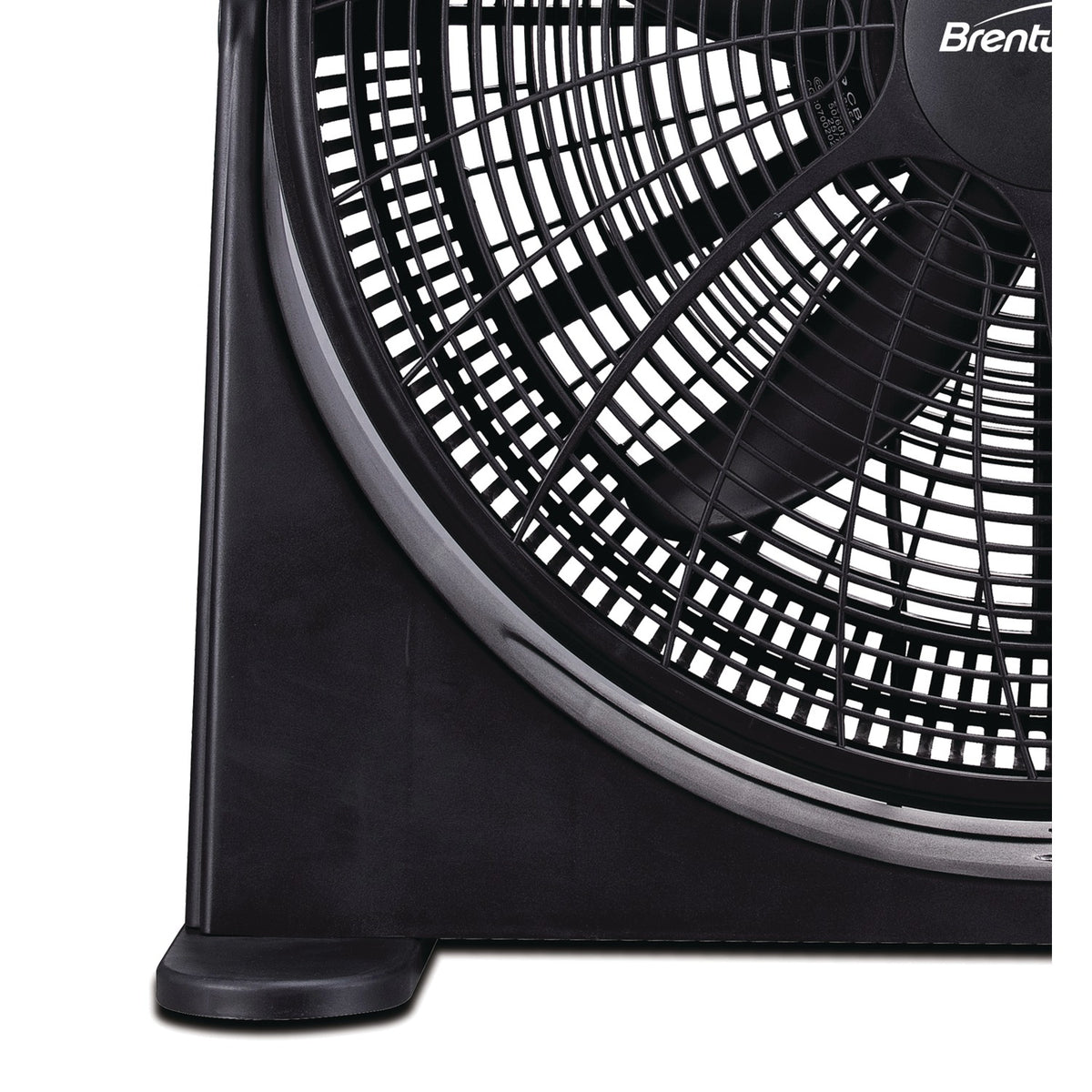Brentwood 20-In. Portable High-Velocity Air-Circulator Floor Fan - 4