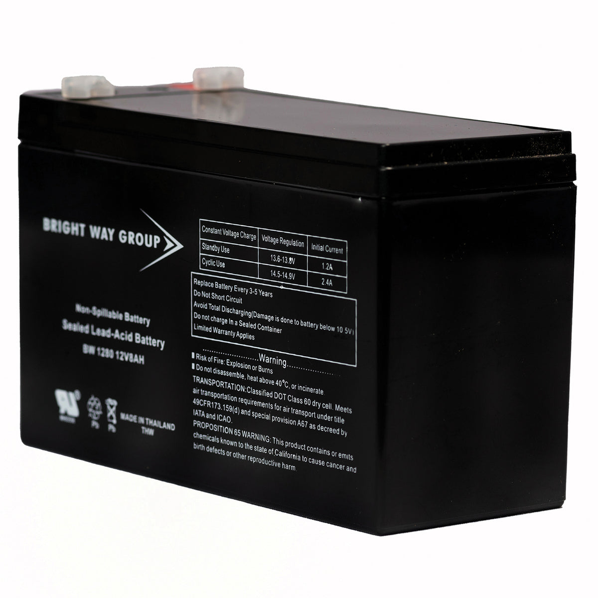 Bright Way Group Bwg 1280 F2 Battery - 3