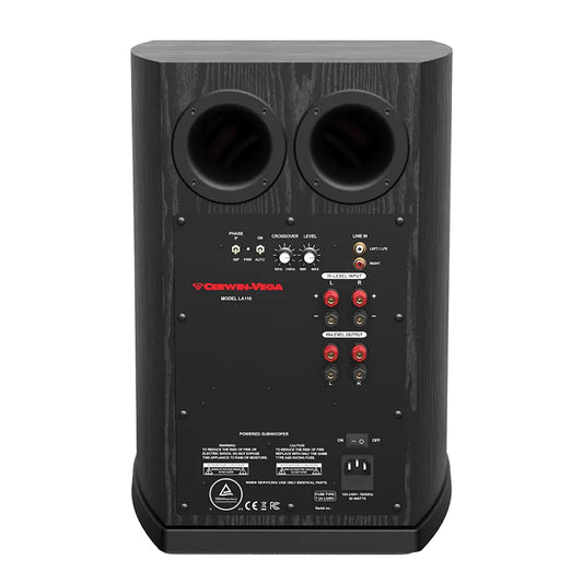 Cerwin-Vega La Series 43-Watt-Continuous-Power 10-In. Powered Subwoofer