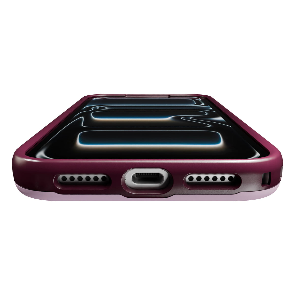Cellhelmet Fortitude Series MagSafe-Compatible Case (iPhone 17 Pro Max — Rose - 12