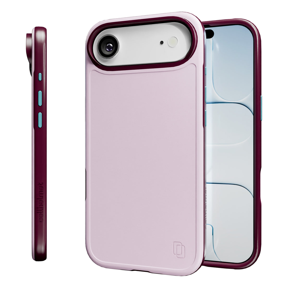 Cellhelmet Fortitude Series MagSafe-Compatible Case (iPhone 17 Air; Rose - 2