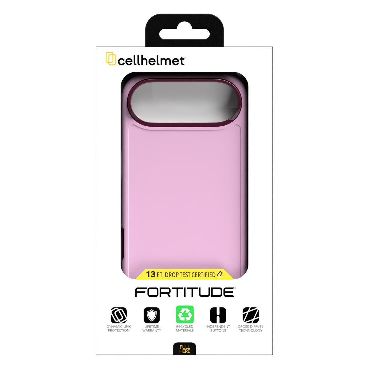 Cellhelmet Fortitude Series MagSafe-Compatible Case (iPhone 17 Air; Rose - 11