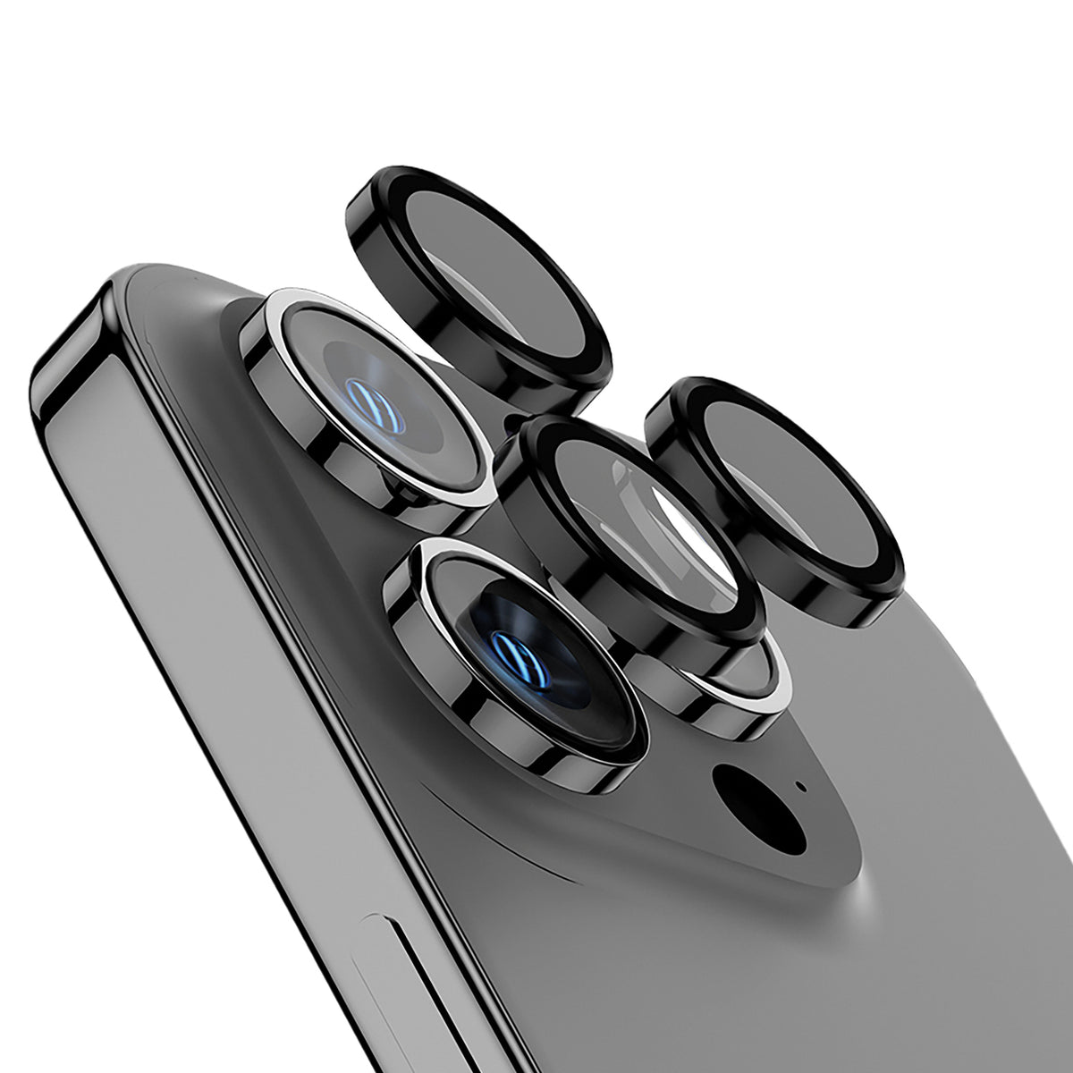 Cellhelmet TEMP-3-CMRA-iPHONE-15 Tempered Camera Glass