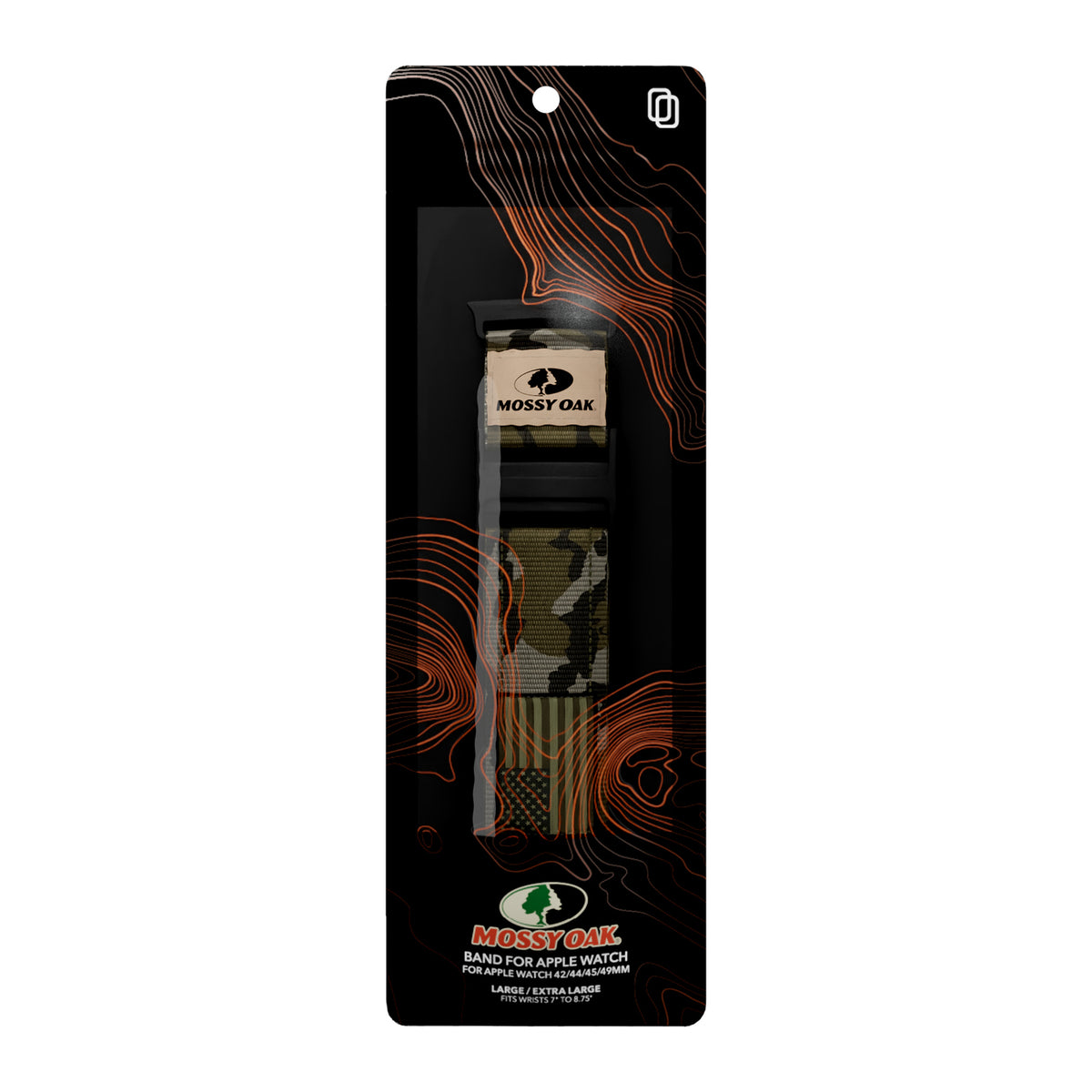 Mossy Oak by Cellhelmet Premium Nylon Band for Apple Watch 44/45/46/49 Mm - 5
