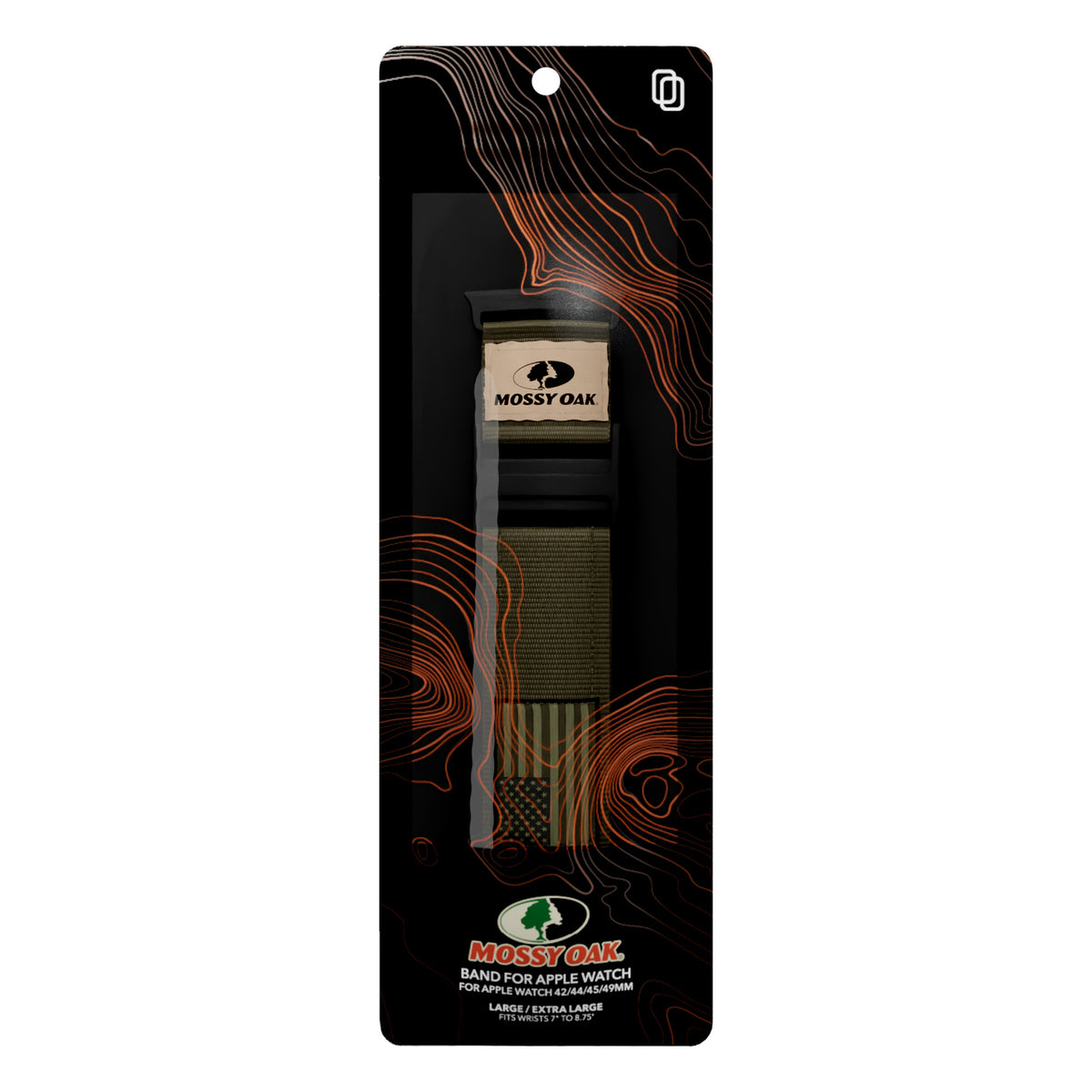 Mossy Oak by Cellhelmet Premium Nylon Band for Apple Watch 44/45/46/49 Mm - 5