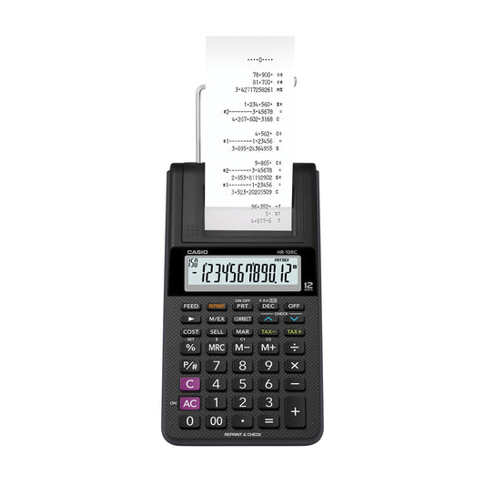 Casio Portable Printing Calculator