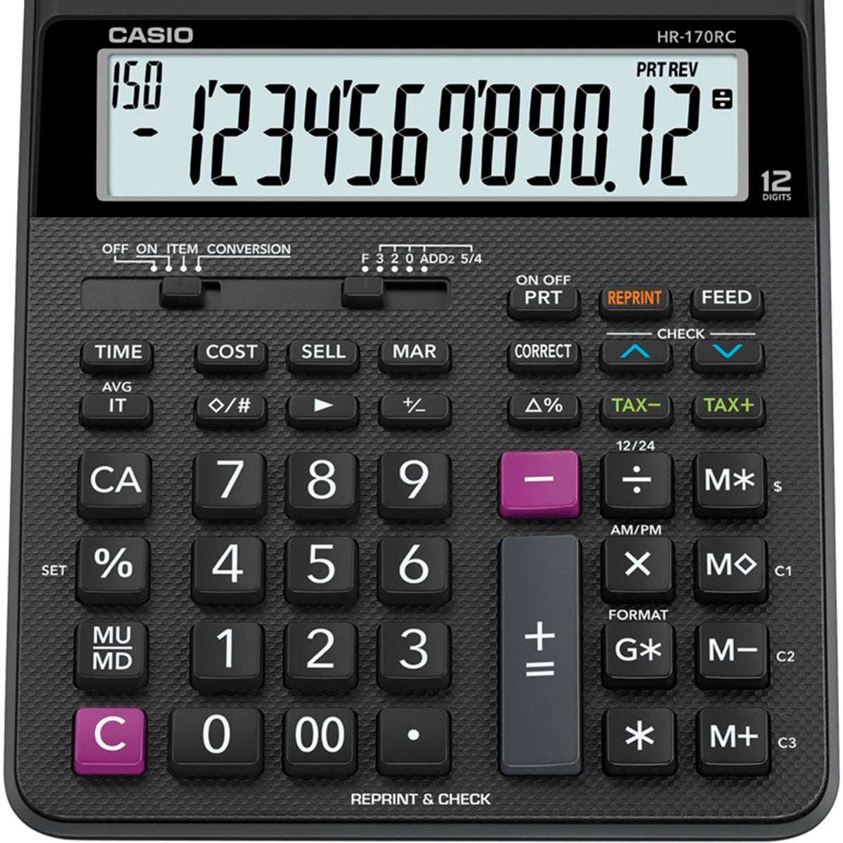 Casio Mini Desktop Printing Calculator - 3
