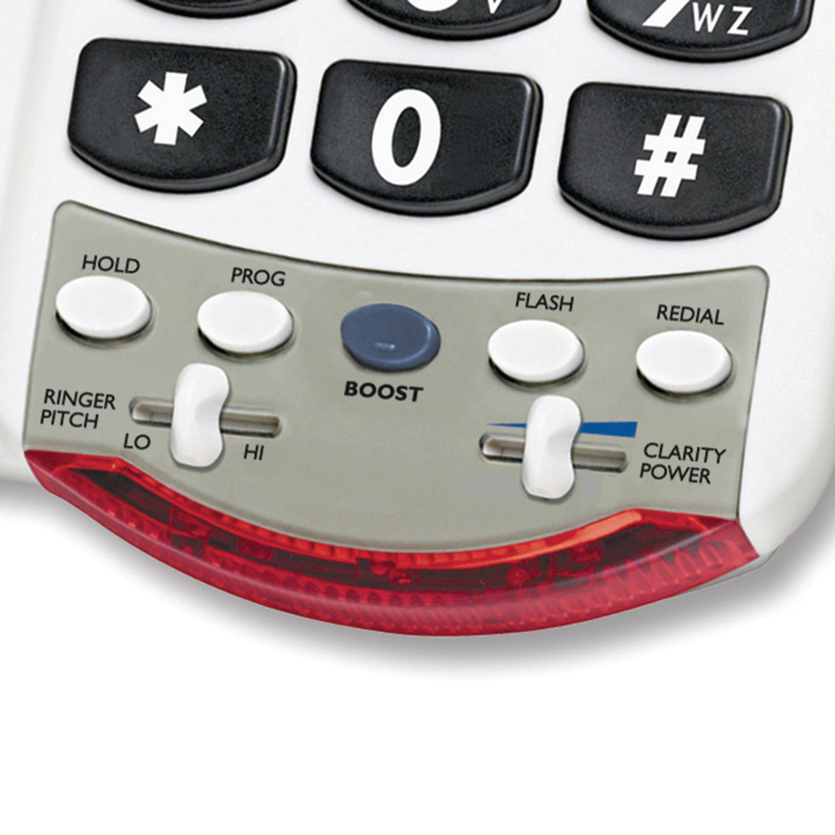 Clarity Amplified Corded Photo Phone, White - 5