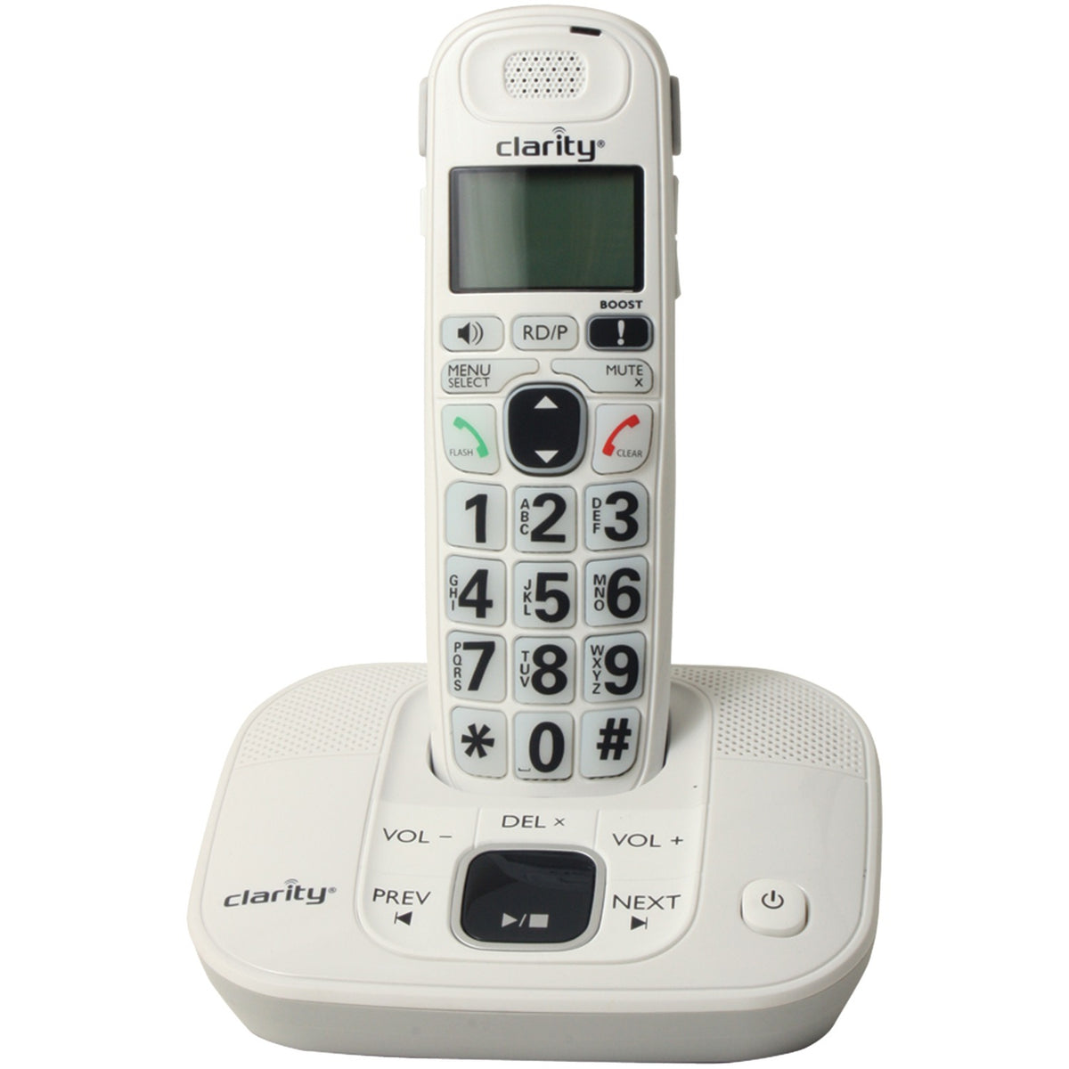 Clarity .000 1-Cordless Handset Dect 6.0 30-dB Amplified/Expandable Phone - 2