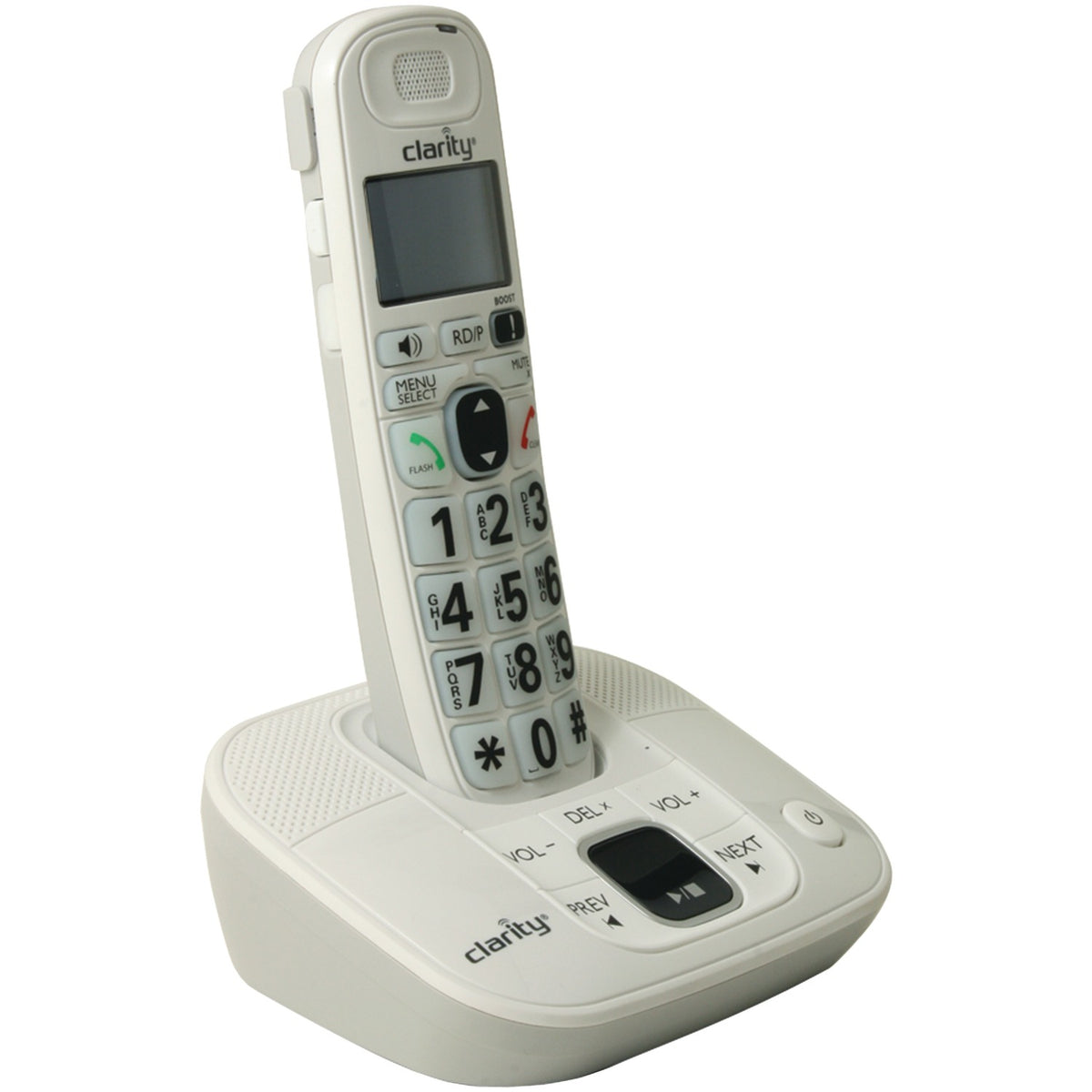 Clarity .000 1-Cordless Handset Dect 6.0 30-dB Amplified/Expandable Phone - 3
